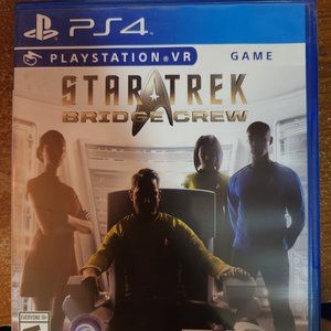 Great Condition !! Ps4 ((VR Only)) Star Trek Bridge Crew VR Game